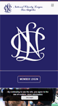 Mobile Screenshot of nclla.org